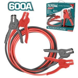 Cavetti per Batteria con Pinze 600A 3mt - Professional